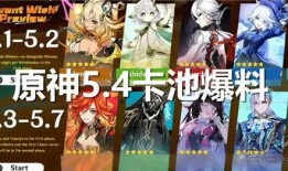 原神枫丹最新卡池爆料,神秘角色与元素之力即将降临